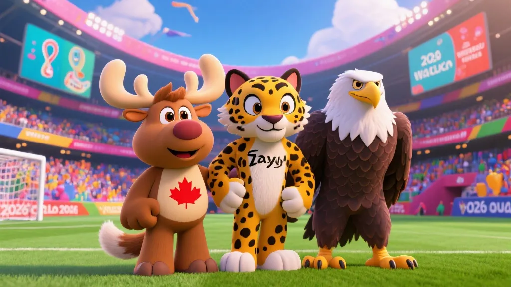揭秘2026世界杯吉祥物：Maple、Zayu与Clutch背后的文化密码与狂欢寓意